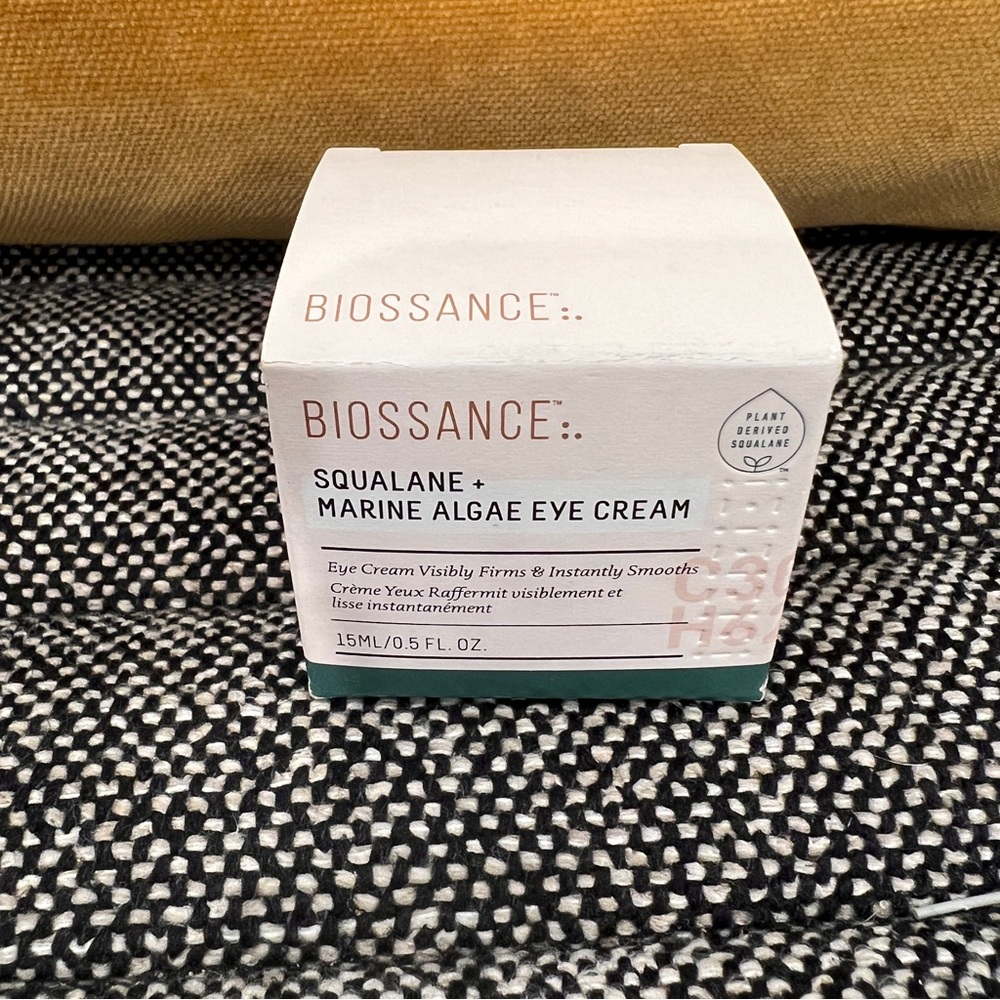 NWT Biossance SQUALANE + MARINE ALGAE EYE CREAM